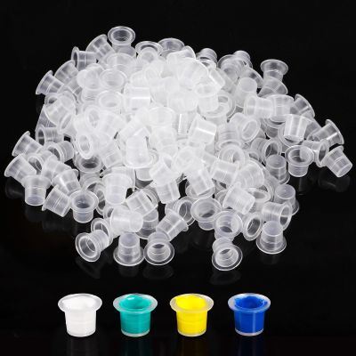 1000-Pack Pigment Ink Cups, 0.47 Small Disposable Body Marking Containers for Skin Art