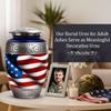 Cremation Urn for Ashes Adult Male - Decorative Funeral Urns for Human Ashes - Honor Your Loved One with Burial Urns (White, Large) view 4
