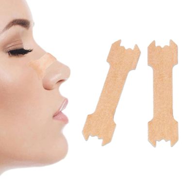 30 Pcs Tan Nasal Strips, Extra Strength, Clear, for Sensitive Skin, Drug-Free, Snoring Solution & Nasal Congestion Relief