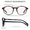 ANDWOOD Blue Light Blocking Glasses Women Men Computer Small Face Frame Bluelight Blocker Teens Round Frame 2 Pack Tortoise Clear view 2