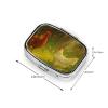 Rustic Chicken Pill Box Portable Mini Pill Organizer Case view 3