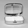 Rustic Chicken Pill Box Portable Mini Pill Organizer Case view 4