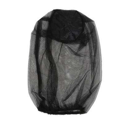 SHANLILY Durable Mosquito Head Net Mesh Hat Face Netting Lightweight Protective Cover Fly Insects Bugs Preventing for Camping Hiking Fishing Outdoor Activity(Gray 2pcs)