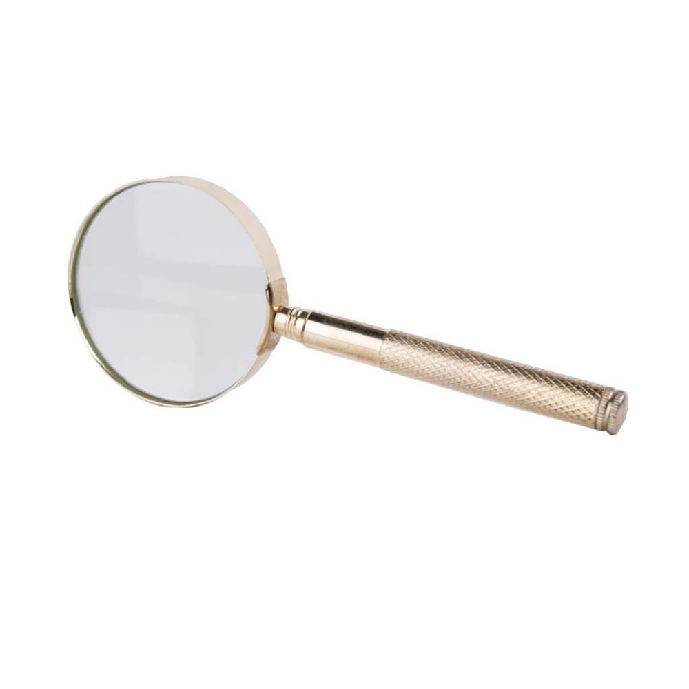 10x Disassembly Design Handheld Magnifier,10x Hd Glass 75mm Large Lens for Elderly Students Reading Small Prints Map Study Beautiful Scenery