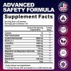 KUKALY Creatine Monohydrate Gummies for Men & Women, 8500MG Creatine Gummies Sugar Free Mixed Flavored with L-Taurine, BCAA 2:1, B12 B6 for Boost Strength, Focus & Endurance, Vegan, Non-GMO, 120pcs view 4