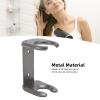 Bewinner Metal Wall Hairdryer Rack Wall Mount, Hair Dryer Holder Fit for HD18 HD17 with Double Sided Tape and Screws for Home Salon Barbershop view 3