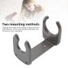 Bewinner Metal Wall Hairdryer Rack Wall Mount, Hair Dryer Holder Fit for HD18 HD17 with Double Sided Tape and Screws for Home Salon Barbershop view 4
