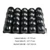 Proactive Protekt Revel Air Cushion, Shape-Fitting Technology, 325 lbs Weight Capacity, Black (20"x16"x3") view 4