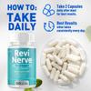 (5 Pack) Revi Nerve Capsules, Official ReviNerve Health Support Pills with All Natural Ingredients, Advanced Formula Supplement Pills with Maximum Strength Vitamins for Women and Men (300 Capsules) view 3