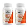 Heivy Acetyl L-Carnitine 500 mg (2 Pack), Amino Acid, Suppots Brain & Nerve Health, Non-GMO, Gluten-Free,180 Capsules view 1