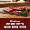 Bridgford Pepperoni Slicing Stick, 7 oz Pack of 6 - Naturally Smoked Pepperoni Stick for Pizza, Sandwiches and Charcuterie - High Protein, Zero Carb, Ready-to-Eat, Keto Snack for On-the-Go Snacking view 4