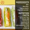 TANISA Rice Paper Wrappers for Spring Rolls (Turmeric, 7.05 Ounce (Pack of 1)) view 4