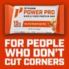 1st Phorm Power Pro Protein Bars, Salted Peanut Butter Flavor, 15G Whole Food Protein, Gluten Free, Snack Bars for on the Go or Pantry Snacks, Made Without Artificial Flavors, 15 Count view 4