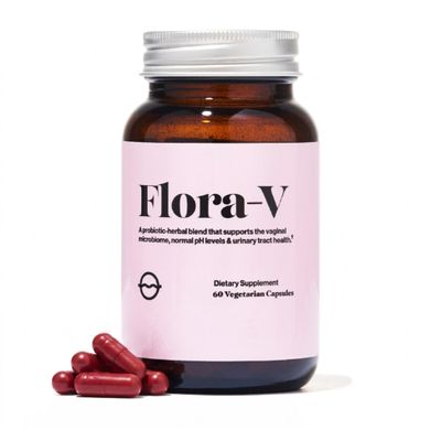 organic olivia Flora-V, Women's Probiotic & Cranberry Extract Capsules