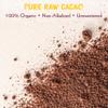 Yogi Super Foods Organic Raw Cacao Powder from Guatemala Unsweetened Non-Alkalized Chocolate Powder for Smoothies, Baking & Hot Chocolate Vegan, Gluten-Free Superfood 8 oz view 3
