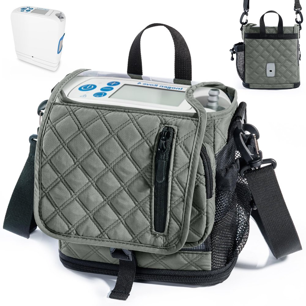 BAGSFY Lightweight Shoulder Carry Bag for Inogen One G5 & Rove 6 Portable Oxygen Concentrator Tote for Travel