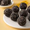 BAYUEDEGUA-Sandwich Black Sesame Pill 100g/3.52oz Black Sesame+Black Beans+Black Rice+Black Mulberry+Black Goji Berry,Nutritious snack,Crispy outside and tender inside.Contains 10 small bags. view 3