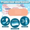 Timgle 500 Pcs 1" X 3"Adhesive Bandages Bulk Waterproof Adhesive Breathable Bandages for Sensitive Skin School Nurses Businesses Travel First Aid Kits Homeless Care Supplies Donations view 3