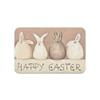 Easter Eggs Doormat Happy Easter Doormat Front Door Mat Indoor Non-Slip Bathroom Shower Indoor Home Doormat 24x16 Inch view 1