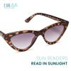 2SeeLife Premium Cat Eye TR-90 Reading Sunglasses for Women NarrowMedium Fit, Sturdy Frame, Spring Hinges, Stylish Sun Readers, Brown Tortoise (Sun Readers), +1.00 view 2