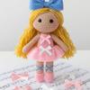 100PCS Mini Bows for Crafts, White and Pink Small Ribbon Bows for Gift Wrapping Wedding Cake Decoration Card Making Party Decor view 4