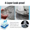 Reusable Cotton Incontinence Underwear for Men, Mens Reusable 500ML Absorbent Urinary Leak Proof Brief, 4-Layer Design (XX-Large, Count, 3) view 4
