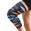 Yoogain Seamless Fishes athletic knee brace for men (2 pack) Tight Anti-Slip Design sport knee pads for Skating, Hiking, Skiing, Gardening view 2