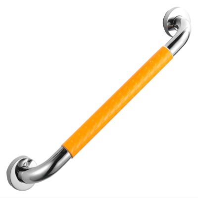Bathtubs Grab Bar Grab Rails Anti Slip Shower Bathroom Safety Grip Handle Wall Mount Bathtub Handrail Stainless Steel Toilet for Elderly Seniors(Natural,30Cm/12In)