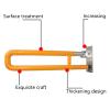 Bathtubs Grab Bar Handrails Disabled Grab Rails Anti Slip Bathroom for Elderly Bathtub Support Grip Handle Wall Mount Shower Balance Bar U Stoilet(Natural) view 2