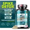 MEGNETA Spike Support - Nattokinase 20,000 FU/g, Bromelain 500mg & Curcumin 800mg Triple-Action Enzyme Complex with Quercetin & Dandelion Cardiovascular, Circulatory, Antioxidant & Immune Support view 1