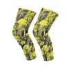 GuoChe Elephant Yellow Pattern Knee Support Brace (Pack of 2) Joint Pain Relief Knee Protector for Walking, Yoga, Wrestling, Skiing view 2