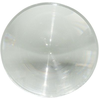 1PC Diameter 200mm Fresnel Lens Round Condenser Threaded Lenses DIY Magnifier Projector Lamp LED Light Magnifying Glass Solar Concentrator(Focal Length 150mm)