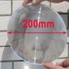 1PC Diameter 200mm Fresnel Lens Round Condenser Threaded Lenses DIY Magnifier Projector Lamp LED Light Magnifying Glass Solar Concentrator(Focal Length 150mm) view 2