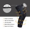 Golden Arachnid Web Dark Design Compression Knee Brace (Pack of 2) Joint Pain Relief Knee Pad Sleeve for Running, Daily Use, Tennis, Cycling view 3