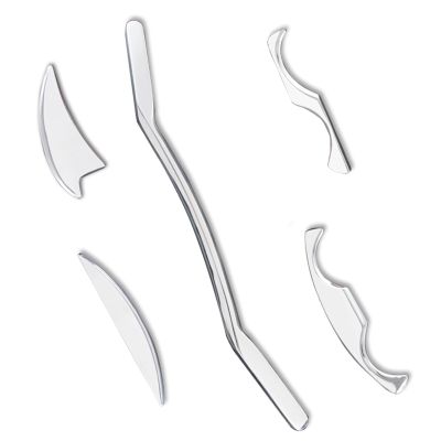Muscle Scraper Tool Set Stainless Steel Gua Sha Tool for Myofascial Release Myofascial Release Muscle Knot Relief & Pain Reduction