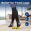 Uriel Compression Socks for Daily Walking, Travel, Standing, Graduated Compression Stockings for Men and Women, Breathable Support, Helps Reduce Swelling and Light Leg Comfort Size Medium view 2