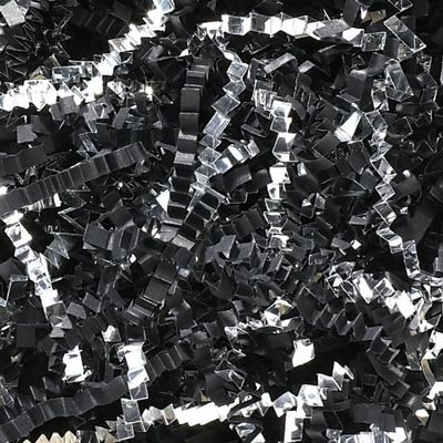 Shunzar Premium Crinkle Cut Paper Filler for Gift Baskets, Boxes, and Crafts, Shredded Paper for Weddings, Birthdays, Holidays, and DIY Projects, BLSL-1 lb
