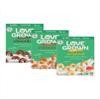 Love Grown Power Os High Protein Gluten-Free Cereal - Vegan, Certified Non-GMO, Low Sugar, High Fiber, Seed-Oil Free - Plant-Based Ingredients, Wholesome Breakfast Cereal - 3 Pack view 1