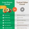 Love Grown Power Os High Protein Gluten-Free Cereal - Vegan, Certified Non-GMO, Low Sugar, High Fiber, Seed-Oil Free - Plant-Based Ingredients, Wholesome Breakfast Cereal - 3 Pack view 4