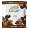 Bazzini Dark Chocolate Pecans, Gourmet Pecans Coated in Rich Dark Chocolate, Kosher, Since 1886 Gourmet Nut Snack, Made in USA (7oz Pouch) view 1