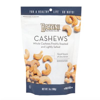 Bazzini Gourmet Nuts, Kosher, Established in 1886, Made in the USA (1 Pouch, Cashews)