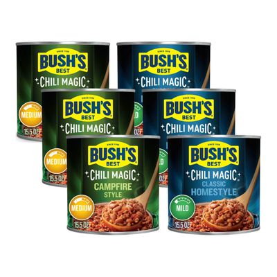 Best Chili Magic, Chili Starter Blends, (Classic Homestyle, & Campfire Style) 15.5OZ (3ea) (Variety Pack)