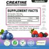 AlphaHerb Creatine Monohydrate Stick Packs 5g Micronized German Creapure Creatine Powder, Sugar Free, Lean Muscle & Recovery, NSF Certified for Sport, Travel Size, 3 Flavors (30 Sticks) view 3