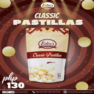 Eden Pastillas CLASSIC 200g Philippines PACK OF 2