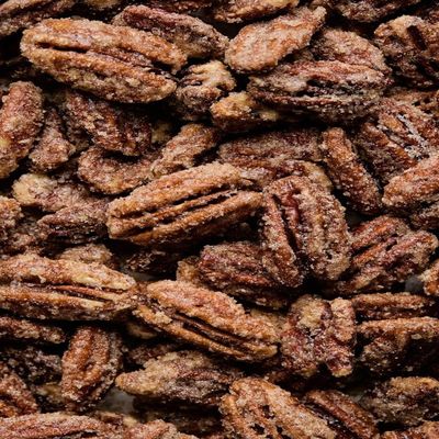 Candied Pecans - Sweet, Crunchy, and Irresistible Snack - 8oz Resealable Bag