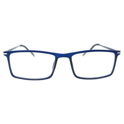 Incredible Bargains The Regent Reading Glasses, Stylish Lightweight Rectangle Readers + 2.50 Midnight Blue