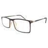 Incredible Bargains The Regent Reading Glasses, Stylish Lightweight Rectangle Readers + 2.25 Mocha Brown view 2
