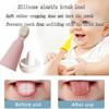 FOREVIVE Baby Finger Toothbrush for Infants and Toddlers 0 to 3 Years Soft Silicone Teething Brush with Tongue Cleaner | Gentle Gum Massager for Newborns, Babies & Young Kids | Pack of 2 view 4