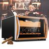 25L Electric Cigar Humidor Cabinet, Cedar Wood, Negative Ion Air Purification, 11-18 Temperature Adjustment, 2 Layers /150 Cigars(A) view 1