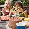 Chewarelly 1 Pack Friends Giving Cake Toppers, Glitter Cake Picks for Thanksgiving Day and Birthday Party Decorations Supplies (Friends Giving) view 3
